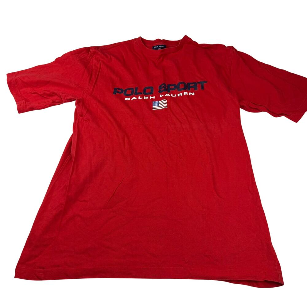 Polo Sport Ralph Lauren Red Graphic T-Shirt XL